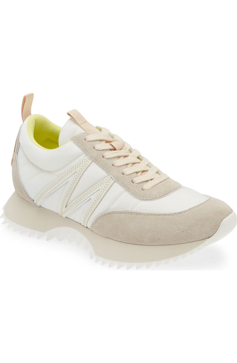 Moncler Pacey Low Top Sneaker, Main, color, White