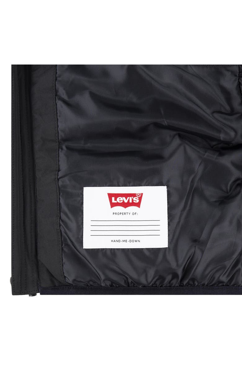 Levi's<sup>®</sup> Kids' Heavyweight Puffer Jacket, Alternate, color, Black