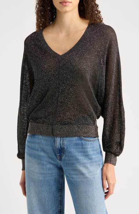 The Lurex Dolman Top