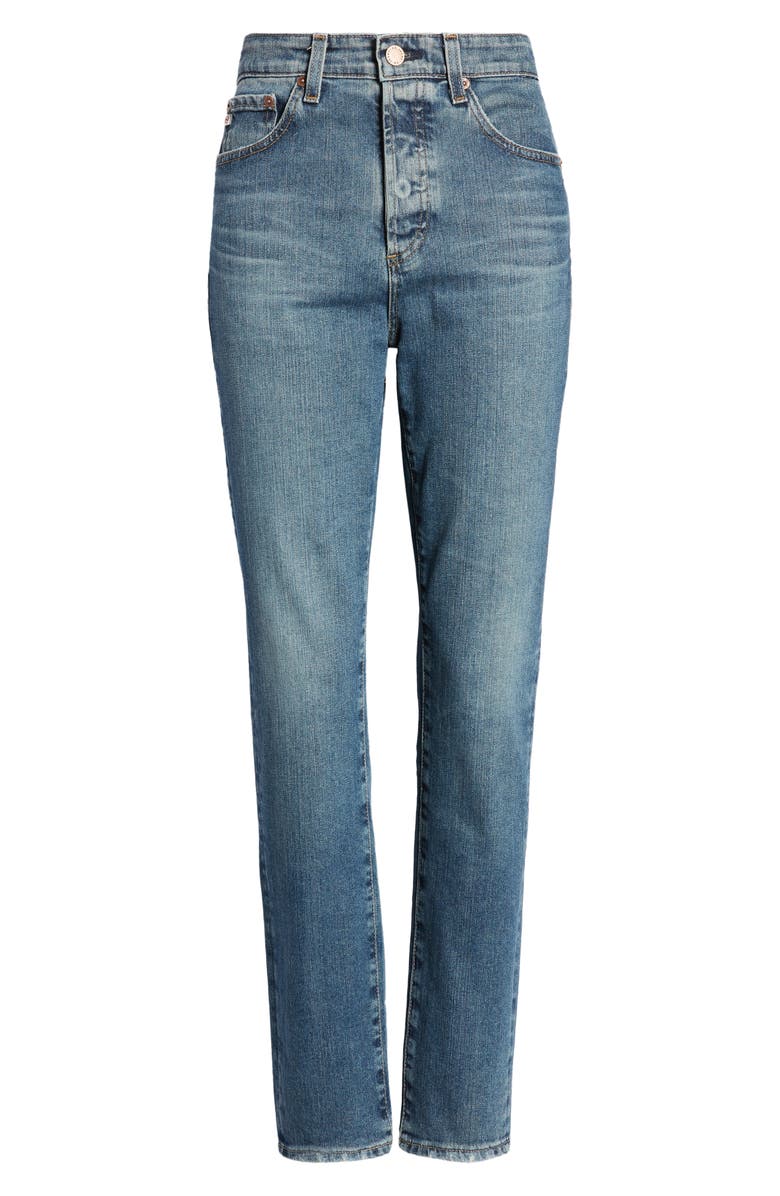 AG Alexxis High Waist Slim Fit Jeans, Alternate, color, 14 Years Wilderness