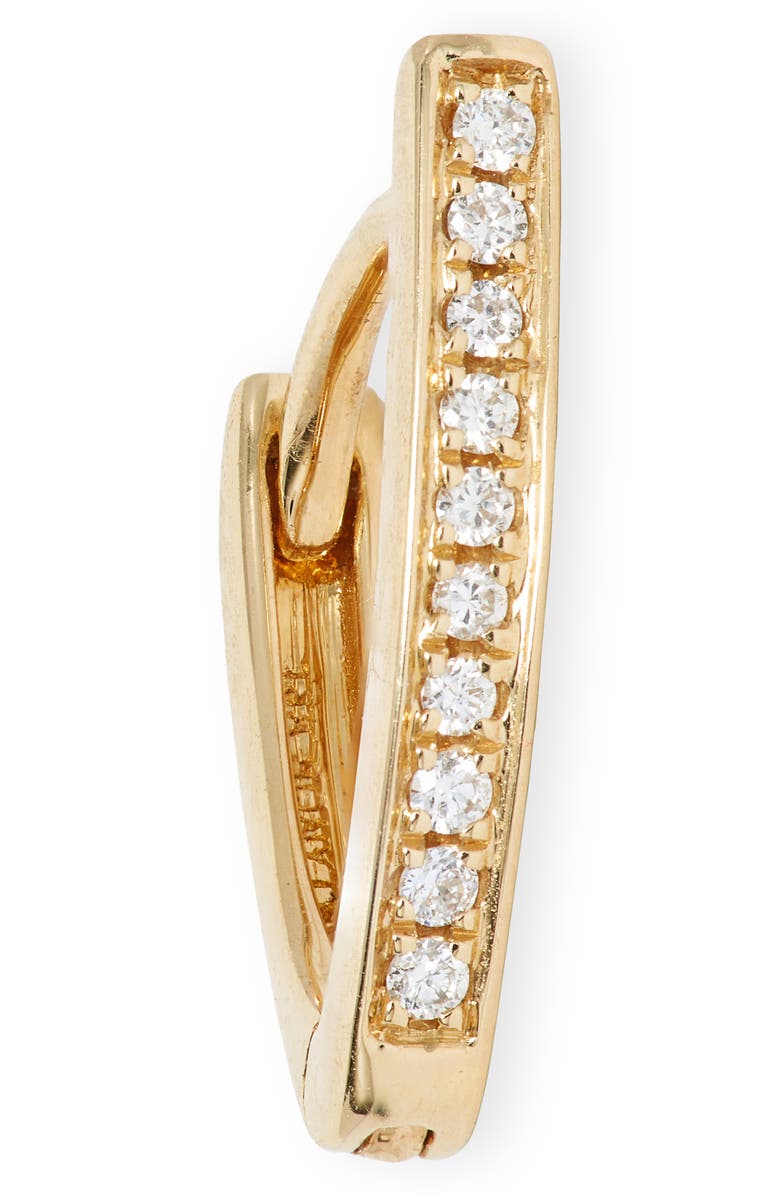 Bony Levy Kiera Diamond Bar Hoop Earrings, Alternate, color, 