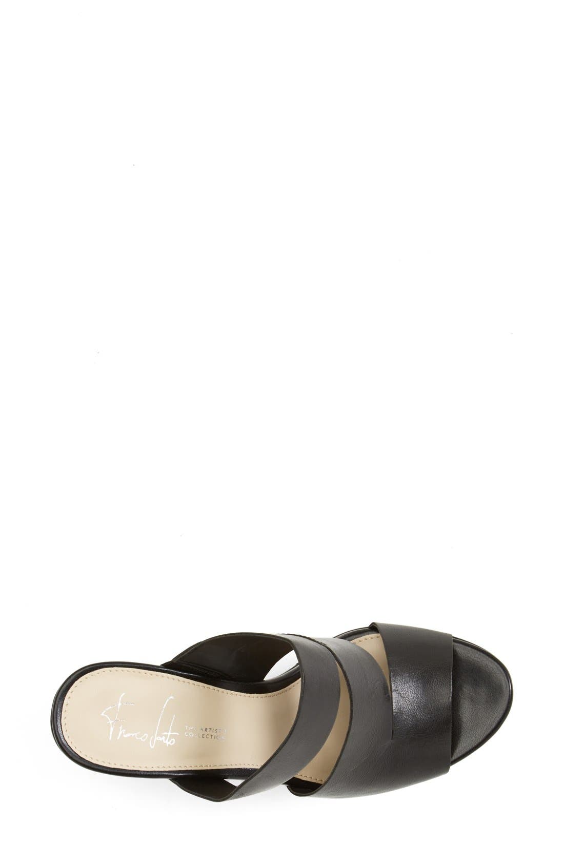 Franco Sarto 'Traction' Platform Wedge Slide Sandal, Alternate, color, 