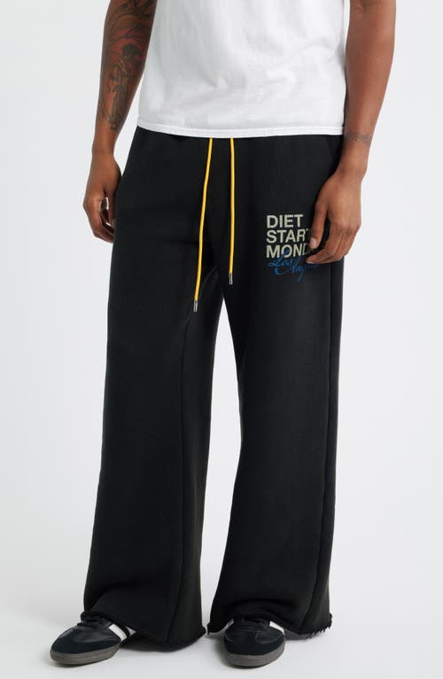 DIET STARTS MONDAY DSMLA Sweatpants in Vintage Black  product
