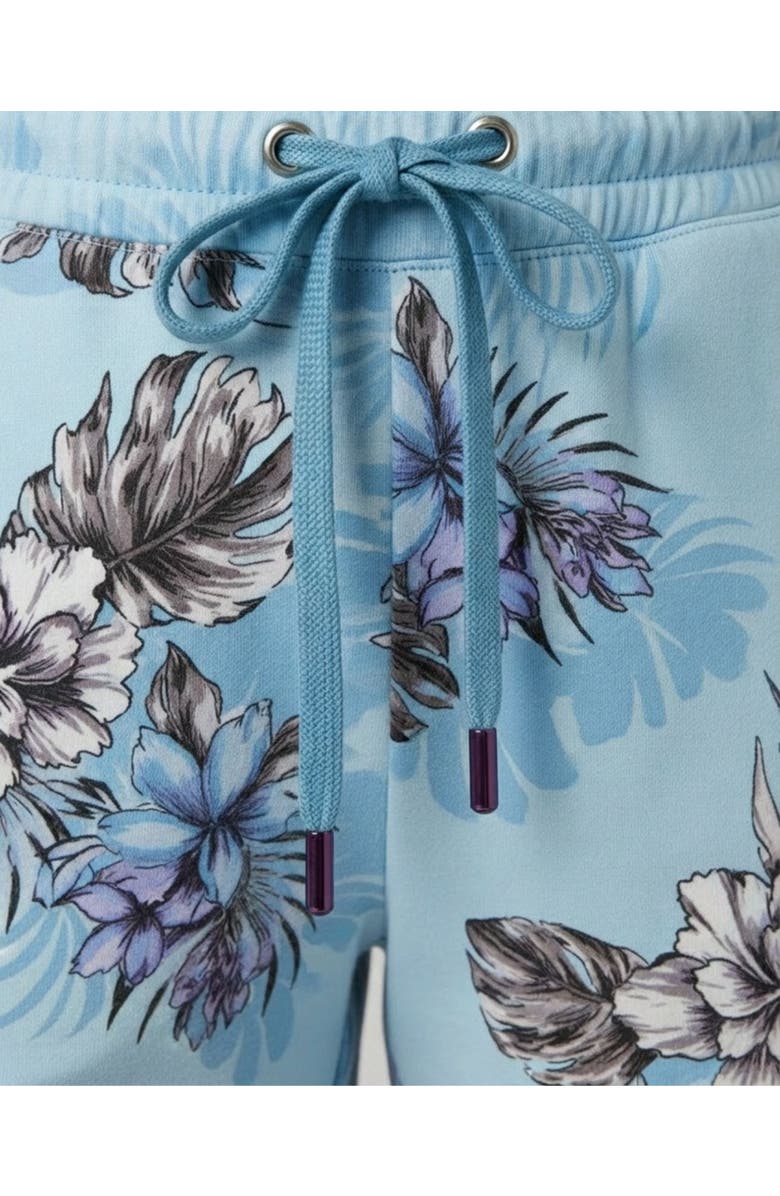 Lords of Harlech Exotic Floral Womens Wide Leg Lounge Pant, Alternate, color, Exotic Floral Teal