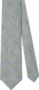 Robert Talbott Robert Palm Silk Linen Best of Class Necktie