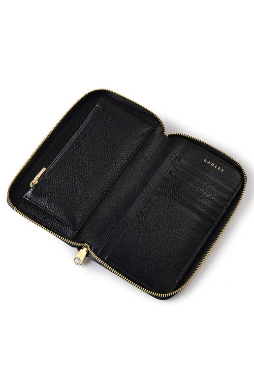Radley Albany Medium Zip Around Wallet In Black