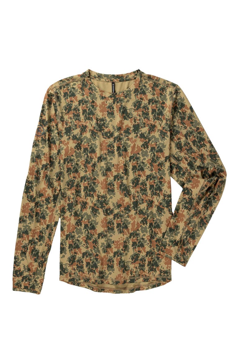 Tahoe Sun Long-Sleeve Crew Shirt - Men's, Alternate, color, Camo Print