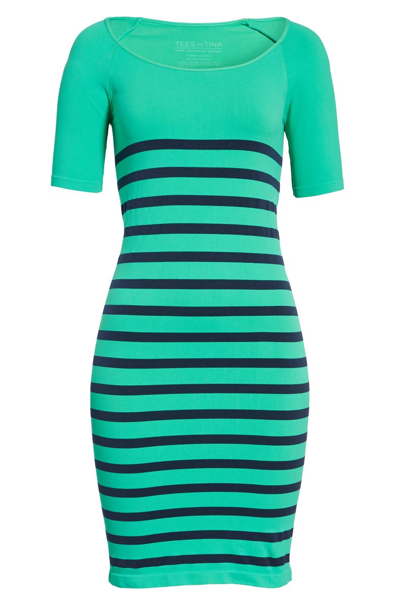 Tees by Tina Nautical Maternity Dress, Alternate, color,