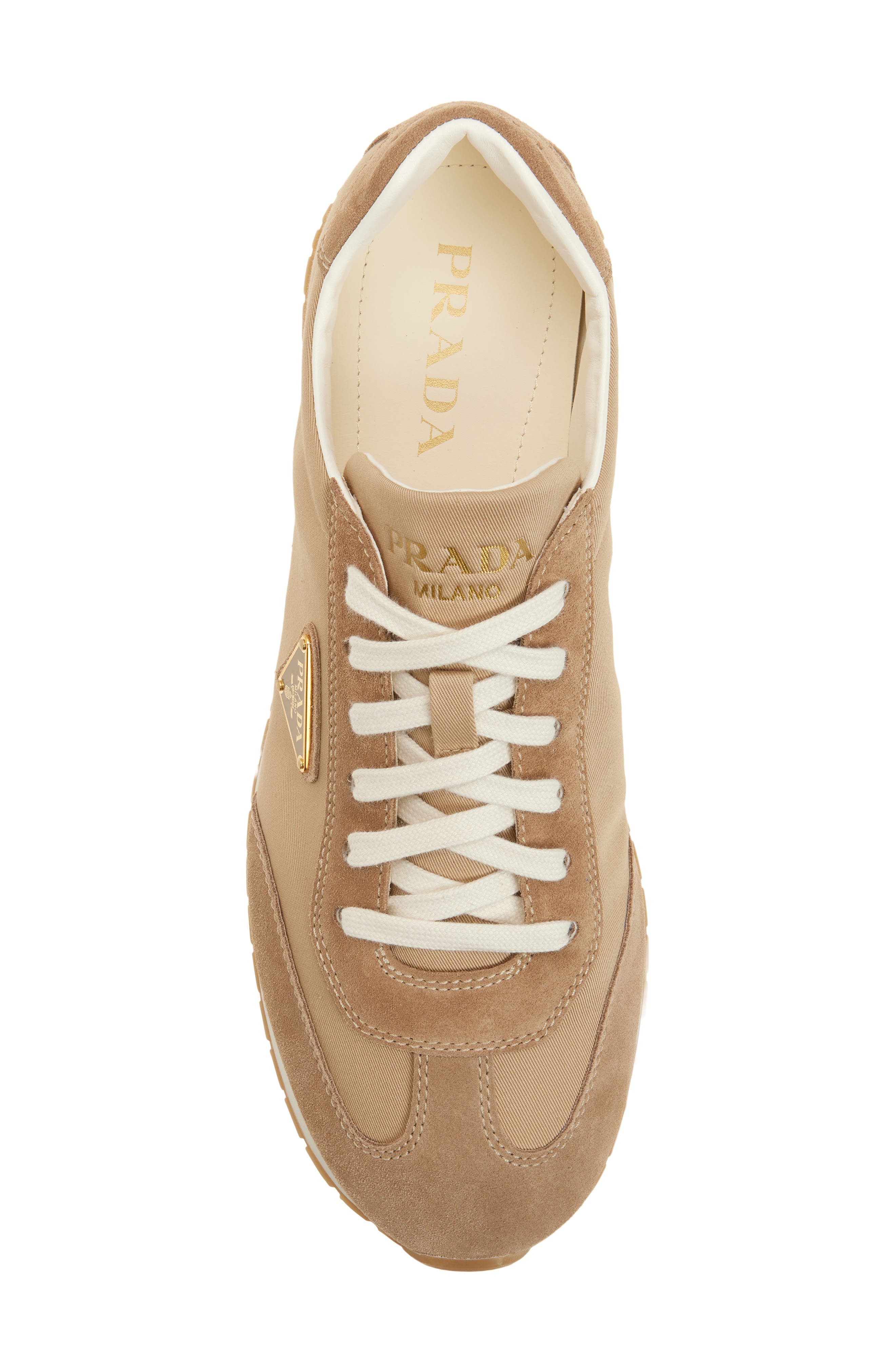 Prada Rank Sneaker, Alternate, color, Corda