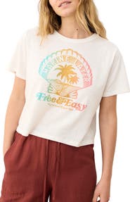 Marine Layer Hemp & Cotton Crop Graphic T-Shirt