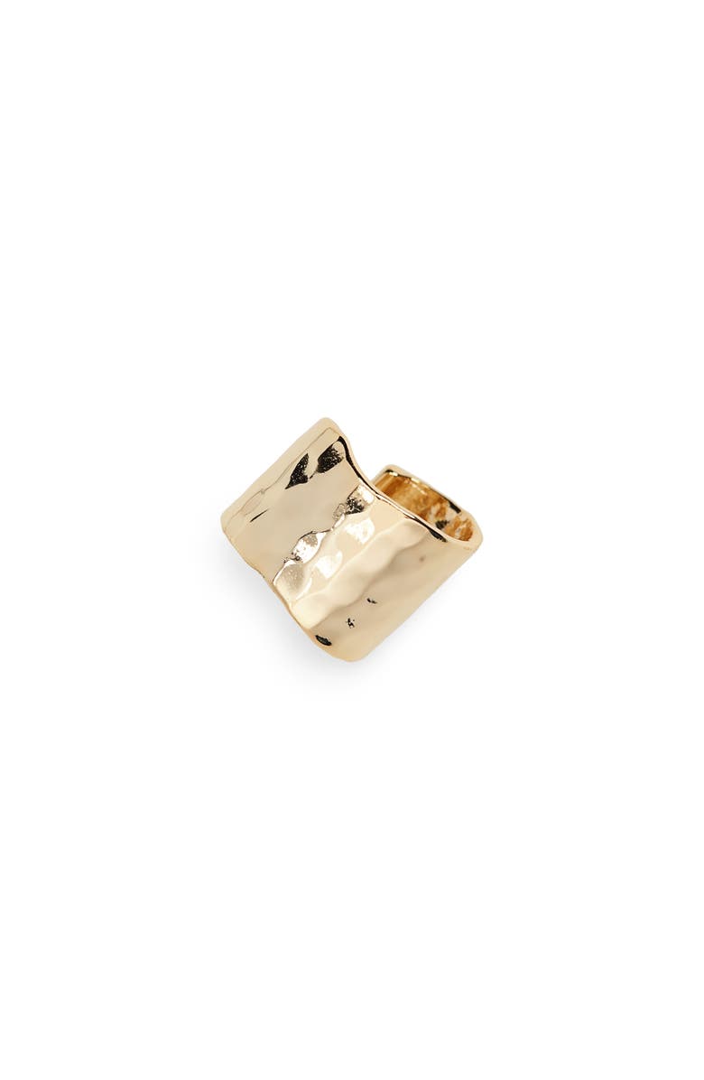 Melinda Maria Hammered Ear Cuff, Main, color, 