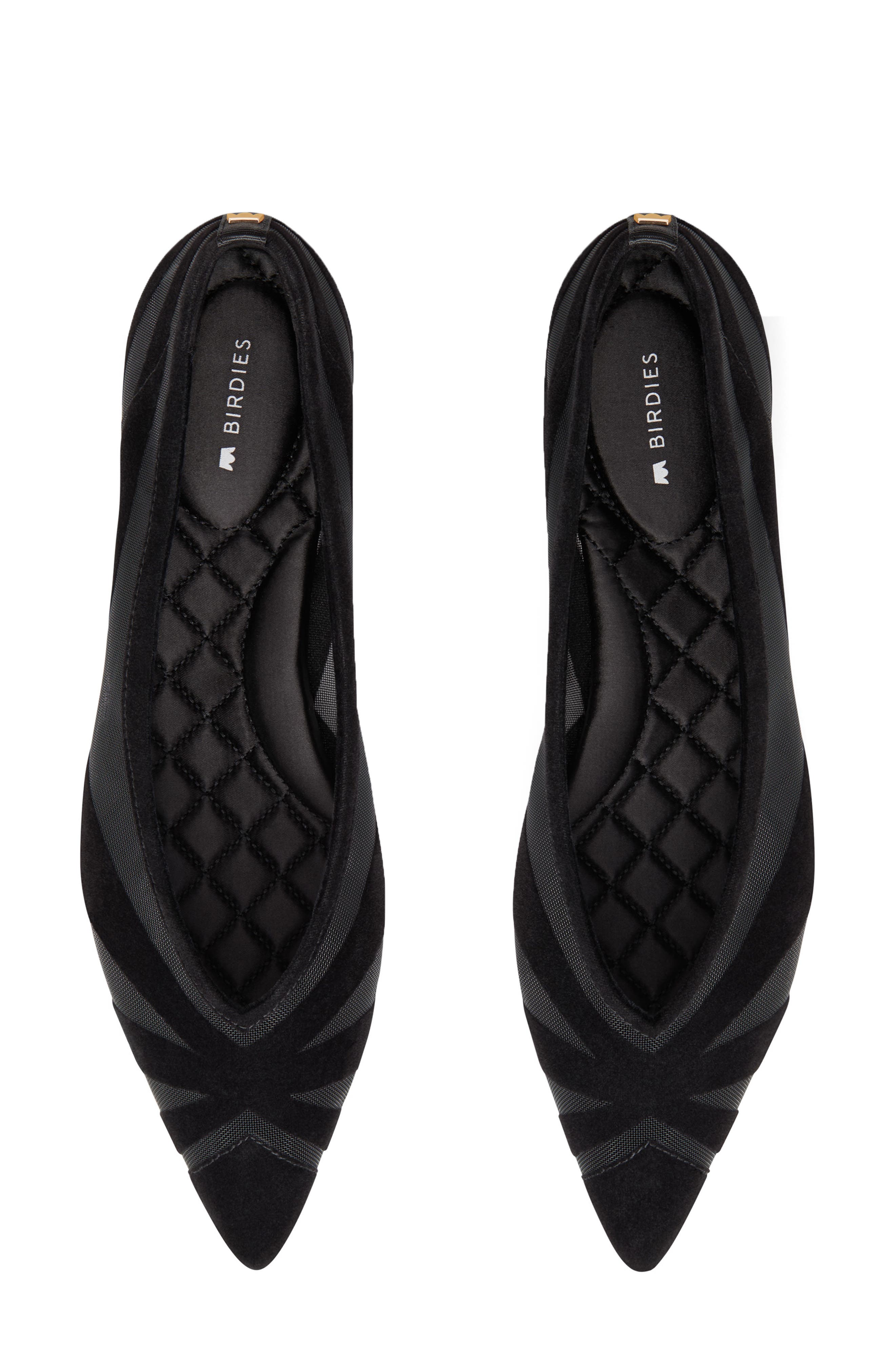 The Goldfinch 15 Velvet Mesh, Alternate, color, BLACK VELVET MESH