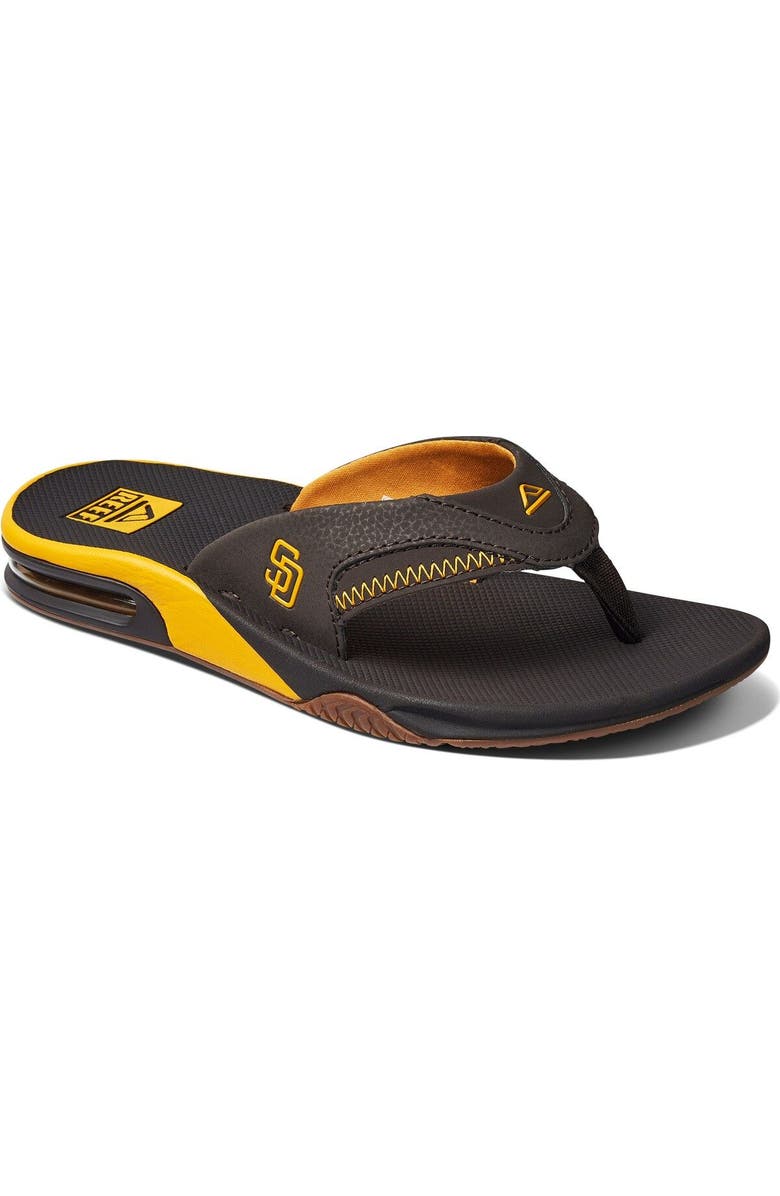 Reef Women's REEF San Diego Padres Fanning Bottle Opener Sandals, Main, color,