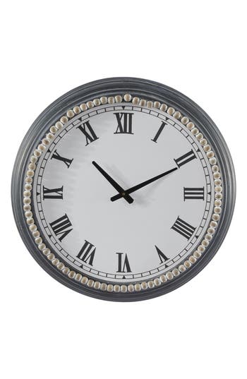 Uma Grey Wall Clock In Gray