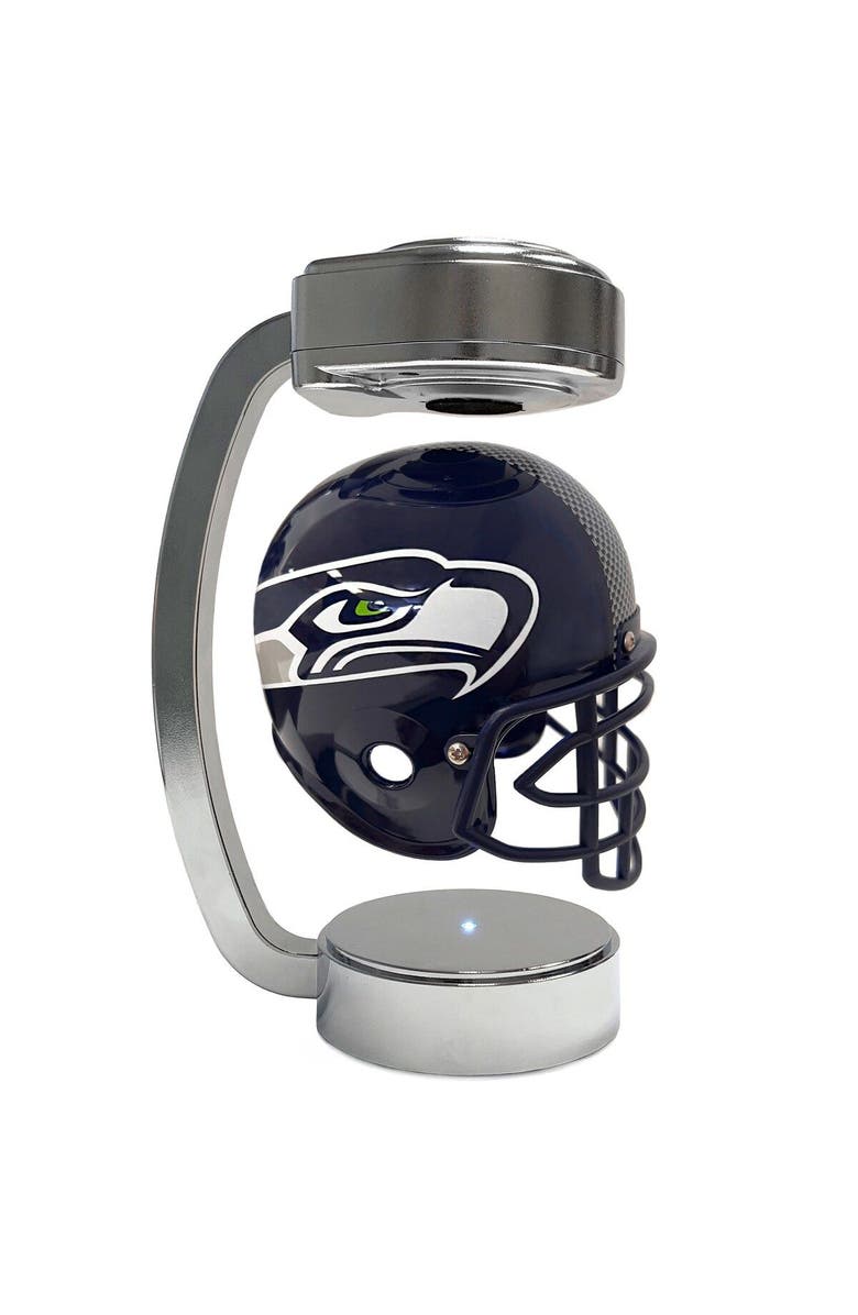 Pegasus Seattle Seahawks Chrome Mini Hover Helmet, Main, color, Navy