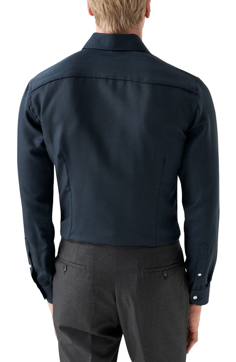 Eton Slim Fit Merino Wool Dress Shirt, Alternate, color, 