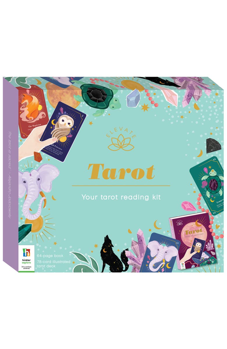 Elevate Tarot Kit W/ Arcana And Readings, Main, color, 