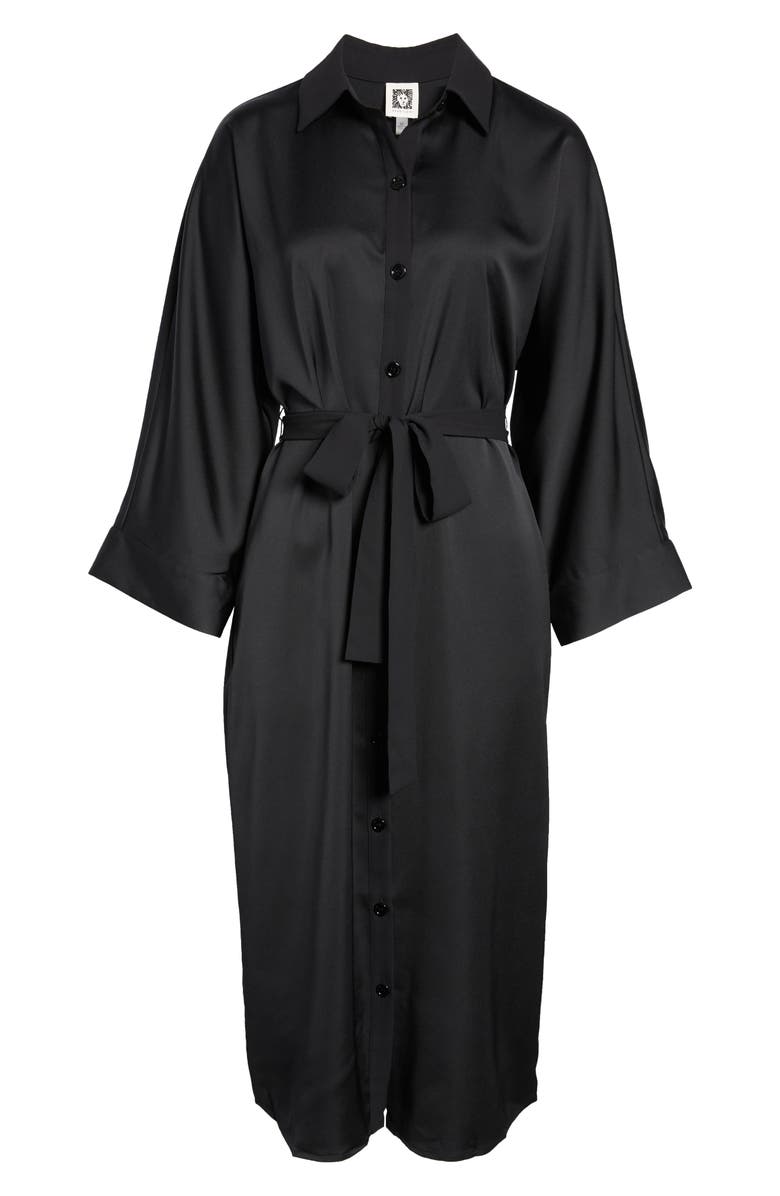 Anne Klein Belted Shirtdress, Alternate, color,