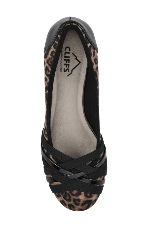 Cliffs By White Mountain Bowie Wedge Pump In Animal Print