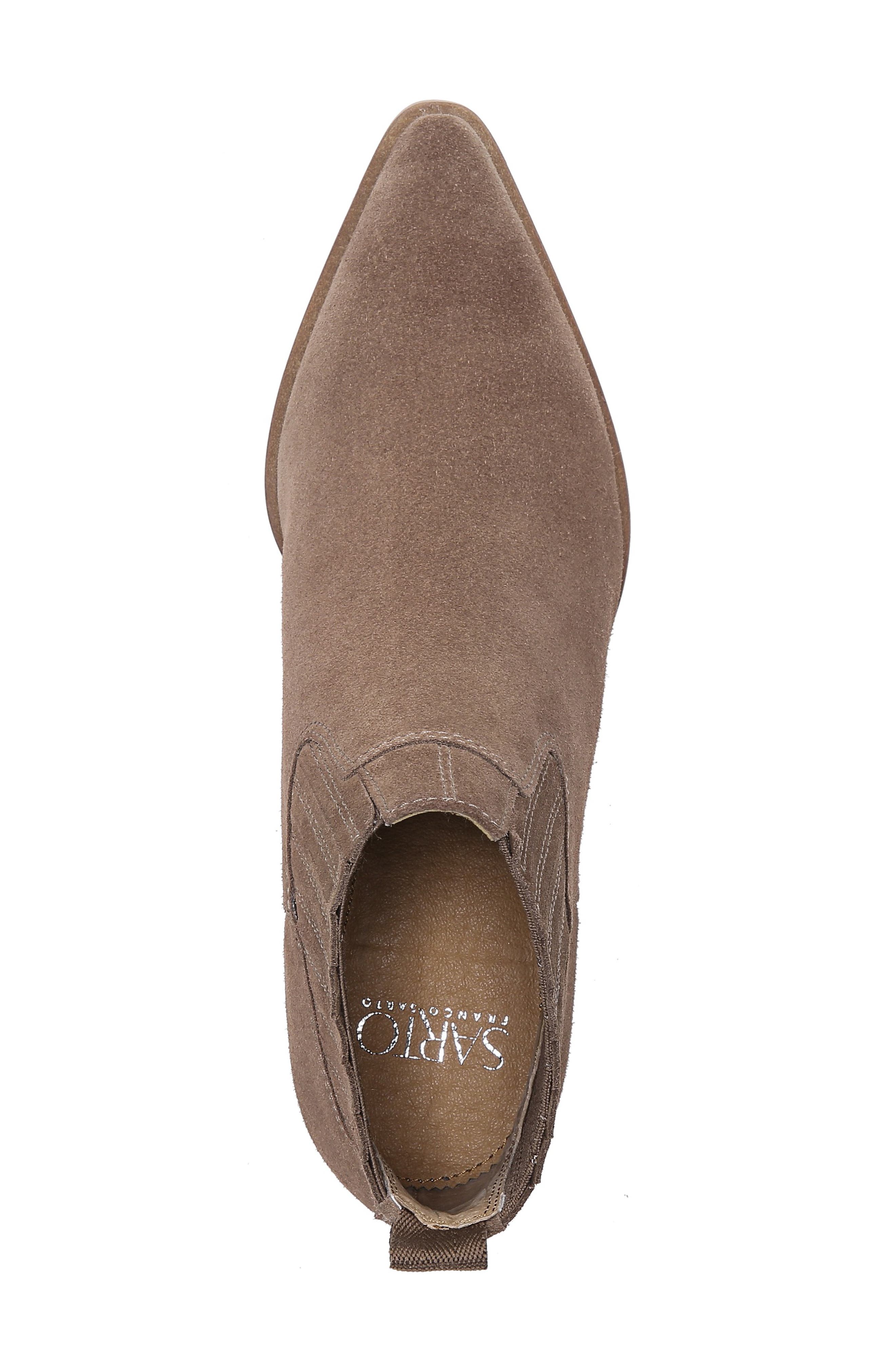 Lasso Bootie, Alternate, color, TOFFEE SUEDE