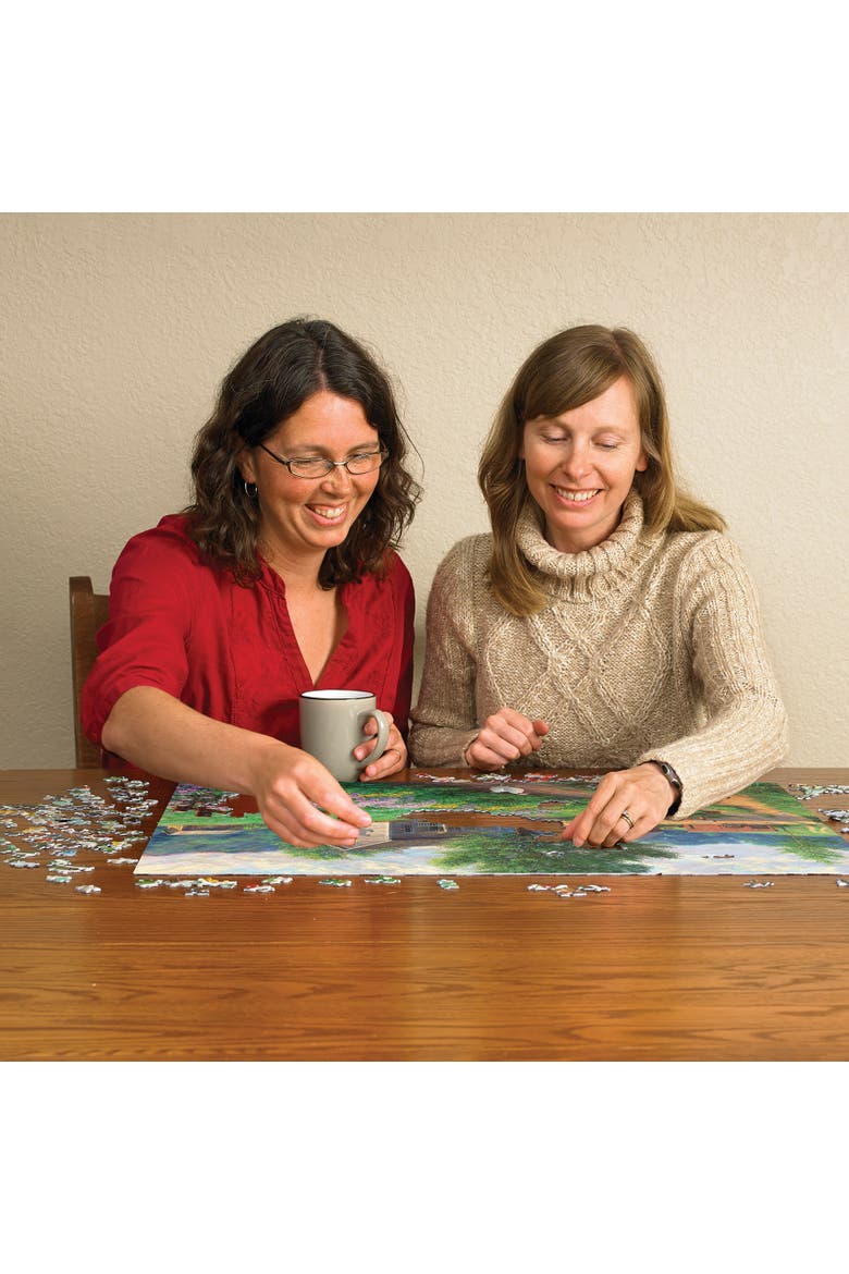 Country Farm 1000 Piece Puzzle, Alternate, color, Multicolored