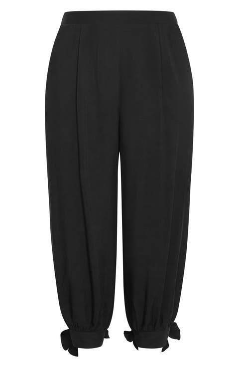 Billie Hem Tie Wide Leg Pants