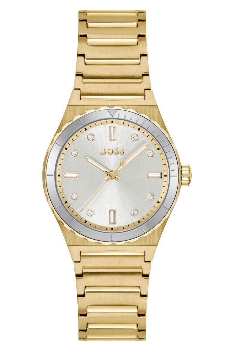 Candor Bracelet Watch, 32mm, Main, color, SILVER WHITE