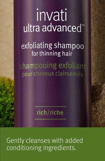 invati ultra advanced<sup>™</sup> exfoliating shampoo - rich