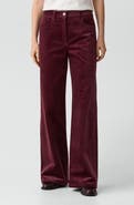Theory Wide Leg Corduroy Pants