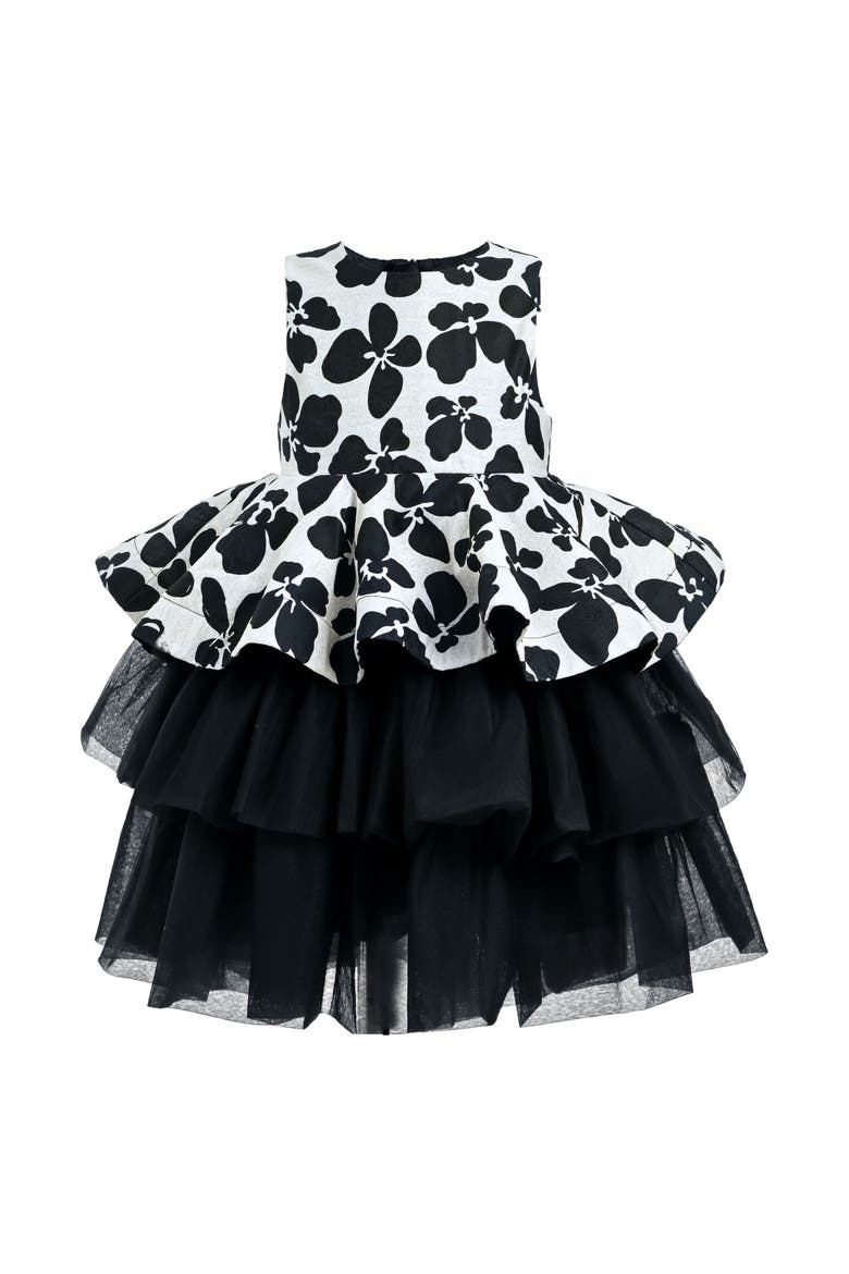 Nazareen Dress, Main, color, Black