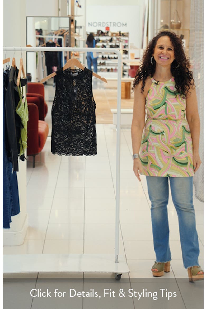 Quinbie Lace Sleeveless Top video