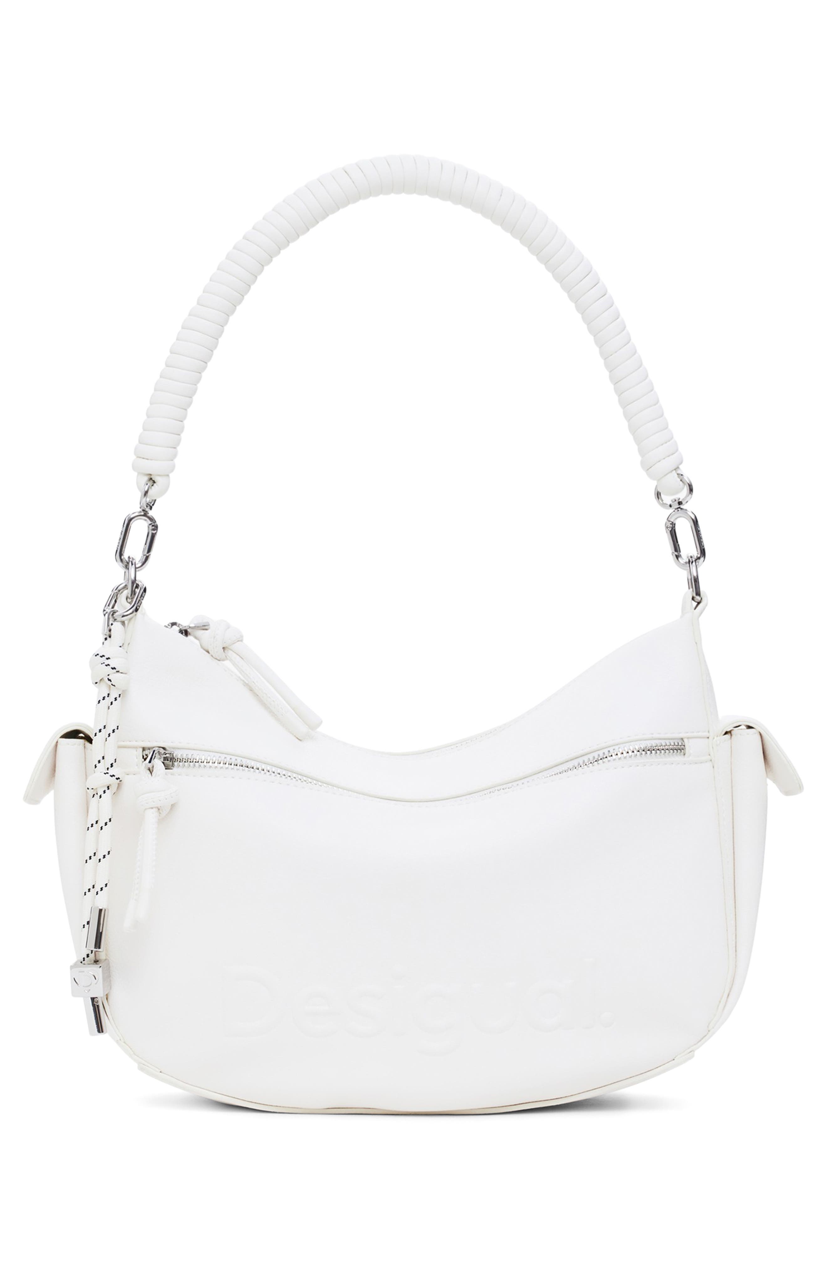 Desigual Faux Leather Convertible Crossbody Bag, Alternate, color, 