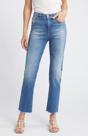 Ag Mari Mid Rise Ankle Slim Straight Leg Jeans In 18 Years Providence
