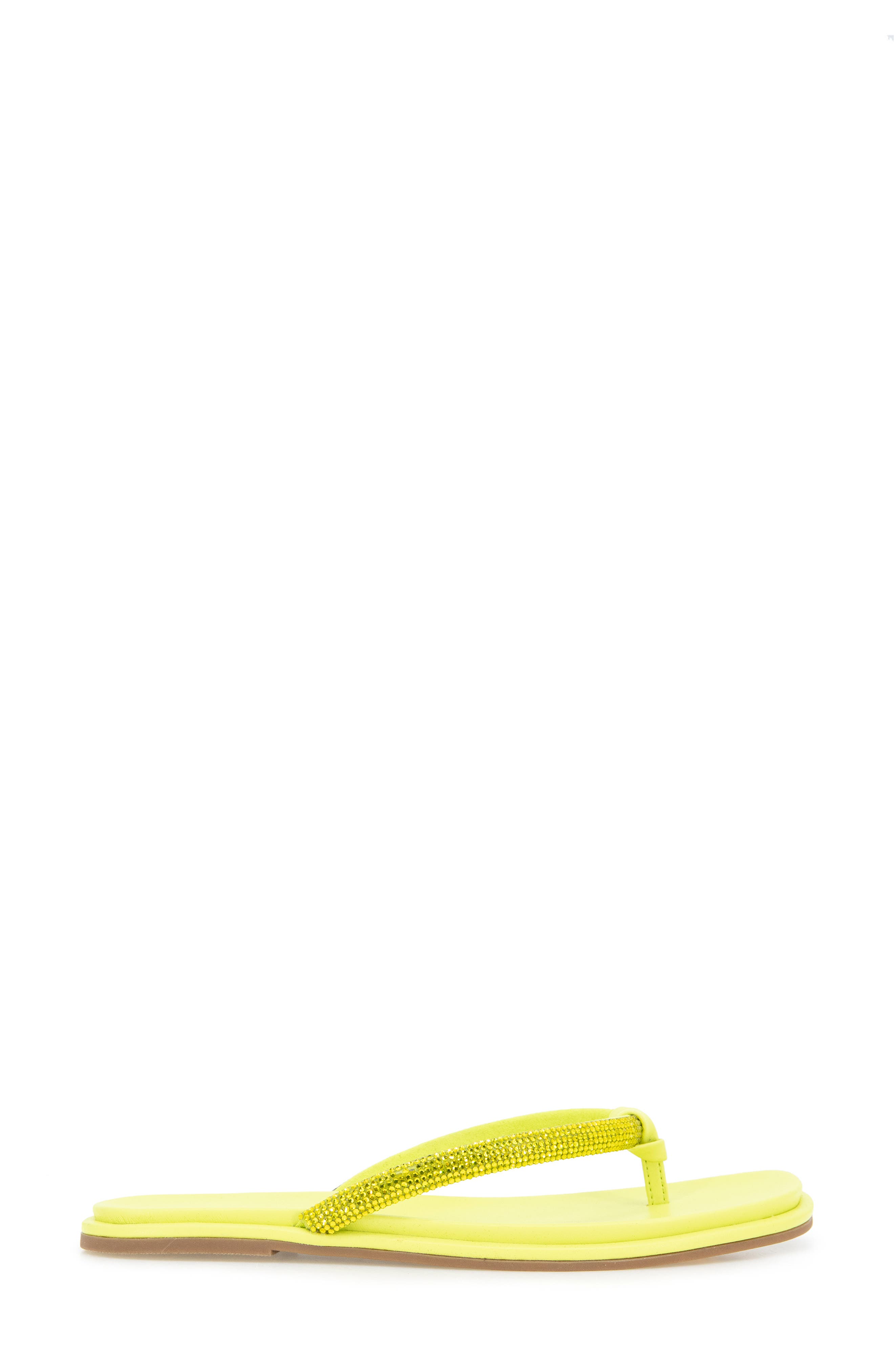 Wynwood Crystal Strap Flip Flop, Alternate, color, LIMEADE