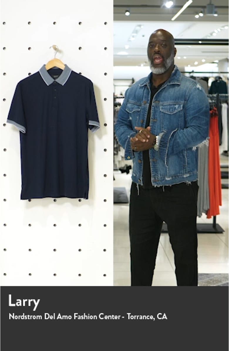 Short Sleeve Tipped Polo, sales video thumbnail