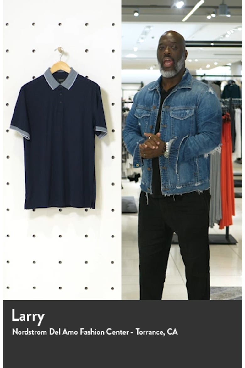 Short Sleeve Tipped Polo video