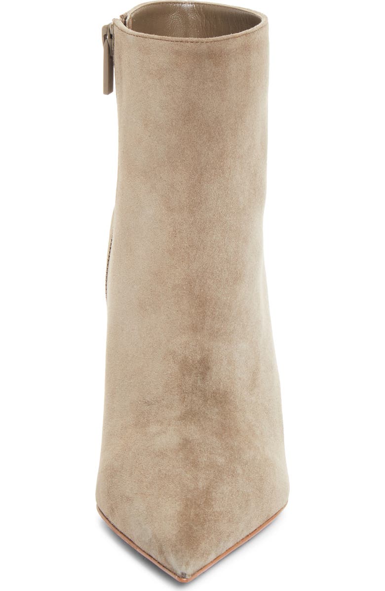 Christian Louboutin Miss Z Pointed Toe Bootie, Alternate, color, Silex