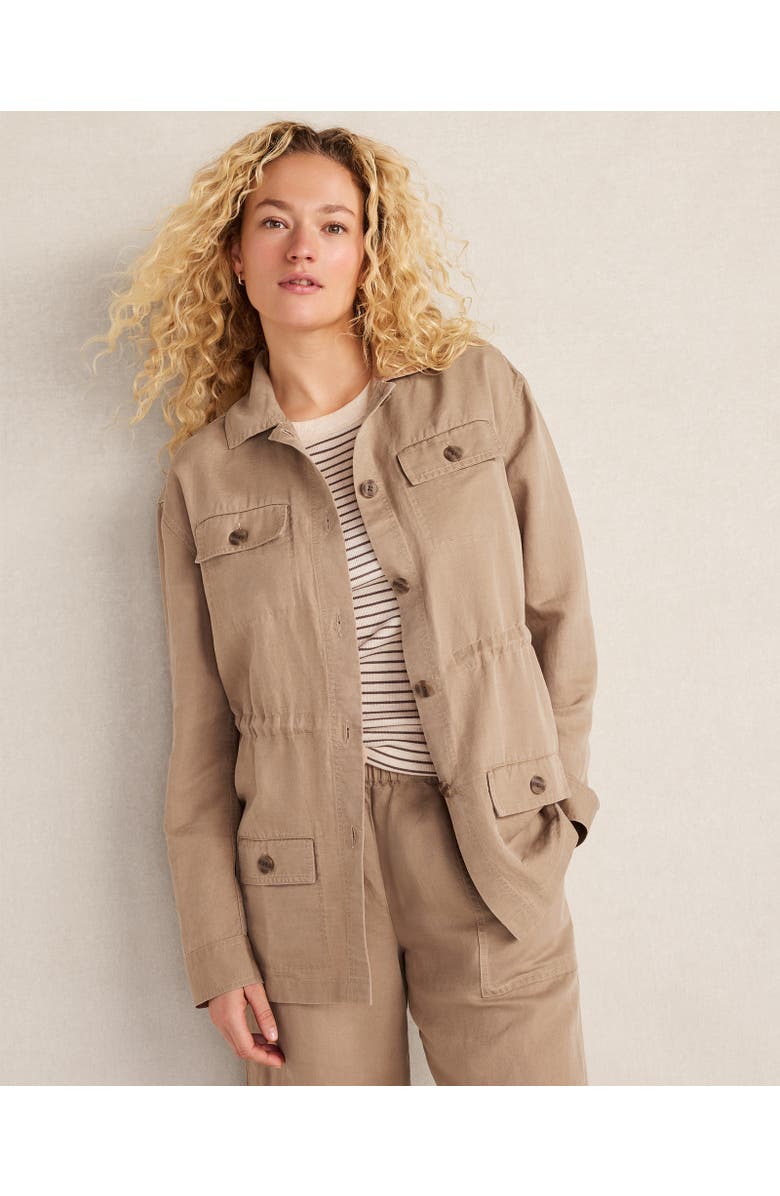 Haven Well Within Linen Blend Dobby Jacket, Main, color, Rope