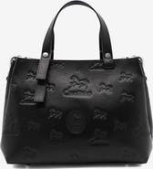 Cavalinho Cavalo Lusitano Embossed Leather Handbag 490