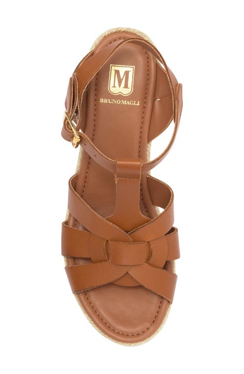 Bruno Magli Estra Espadrille Platform Wedge Sandal