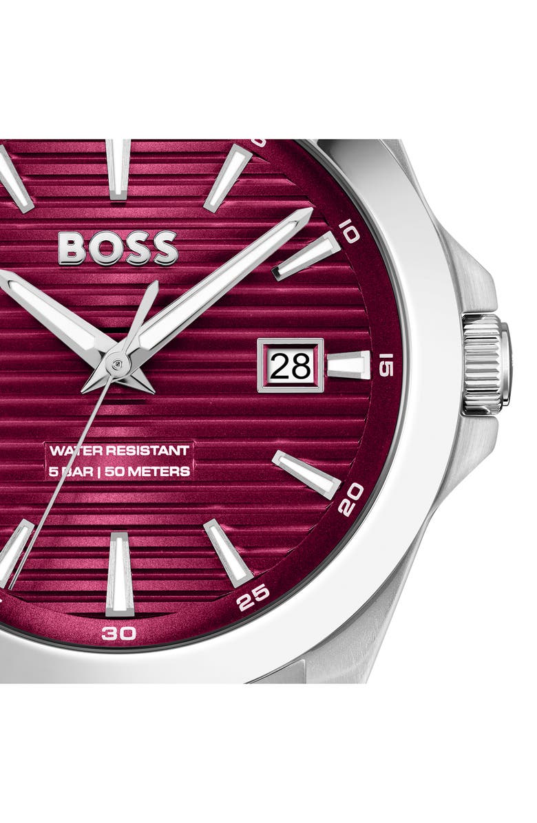 BOSS Strike Bracelet Watch, 41mm, Alternate, color,