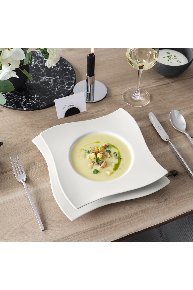 NewWave Soup Bowl, Alternate, color, white