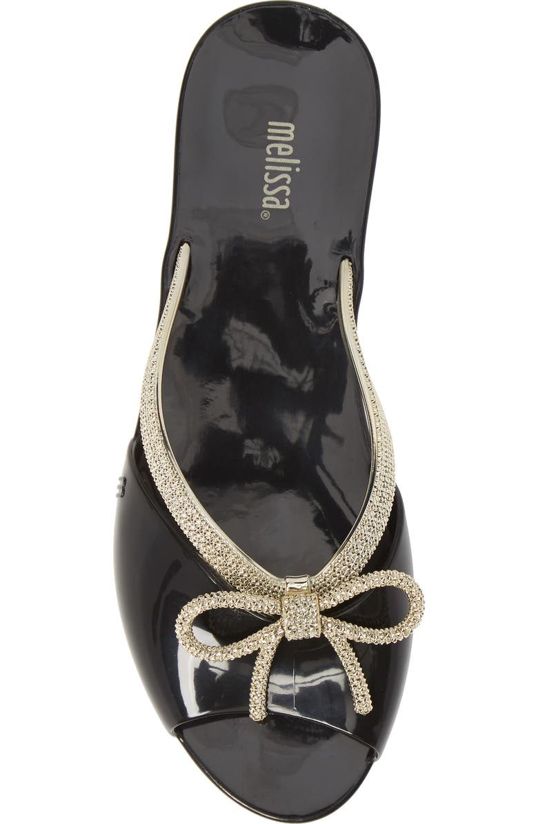 Melissa Ela Chrome Slide Sandal, Alternate, color,