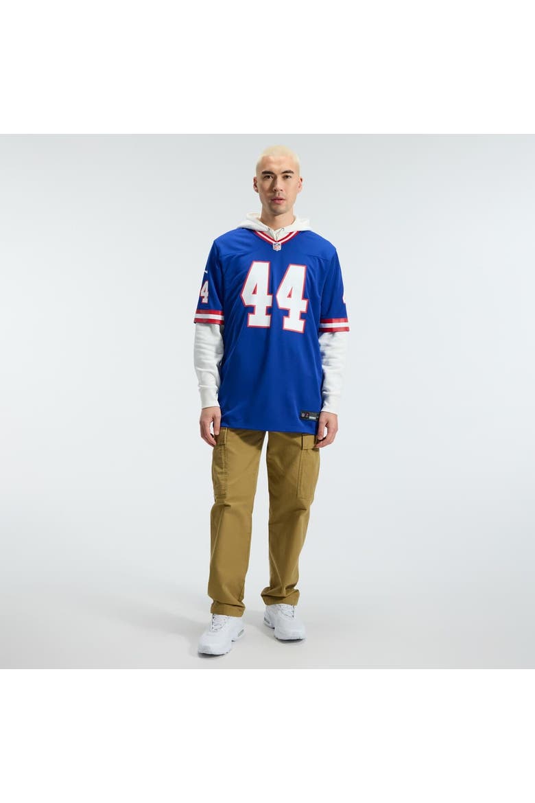 Men's Nike Cam Skattebo Royal New York Giants Alternate 2 Legacy Game Jersey, Alternate, color, Royal