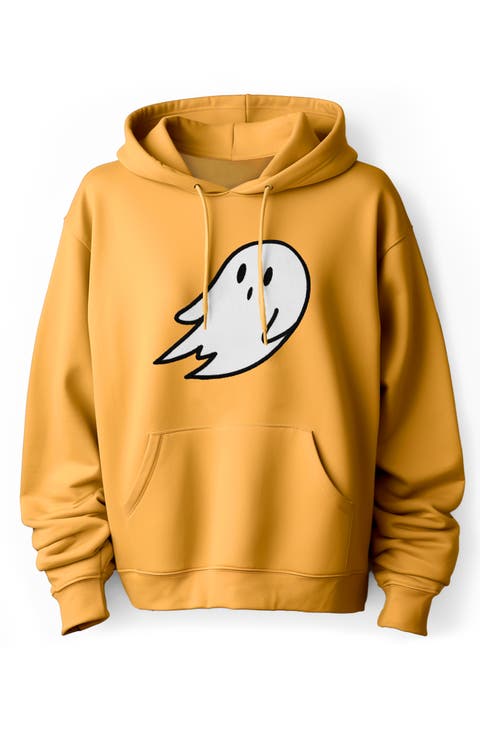 Giant Ghost Fleece Hoodie
