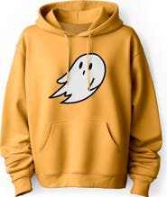 Dalix Giant Ghost Fleece Hoodie