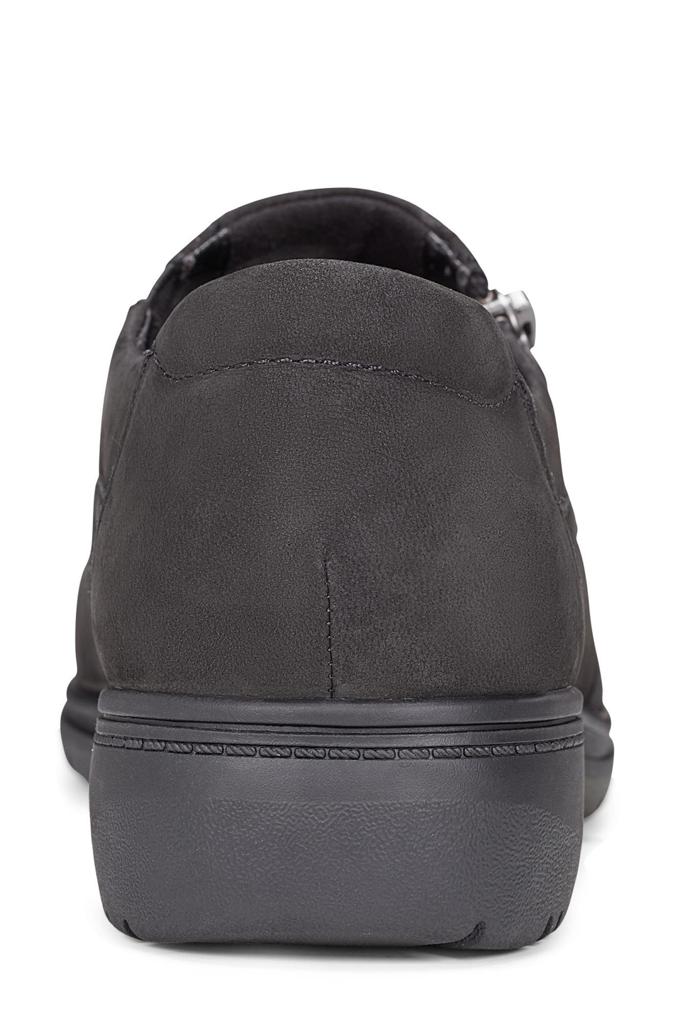 Rockport Hallie Zip Sneaker, Alternate, color, Black