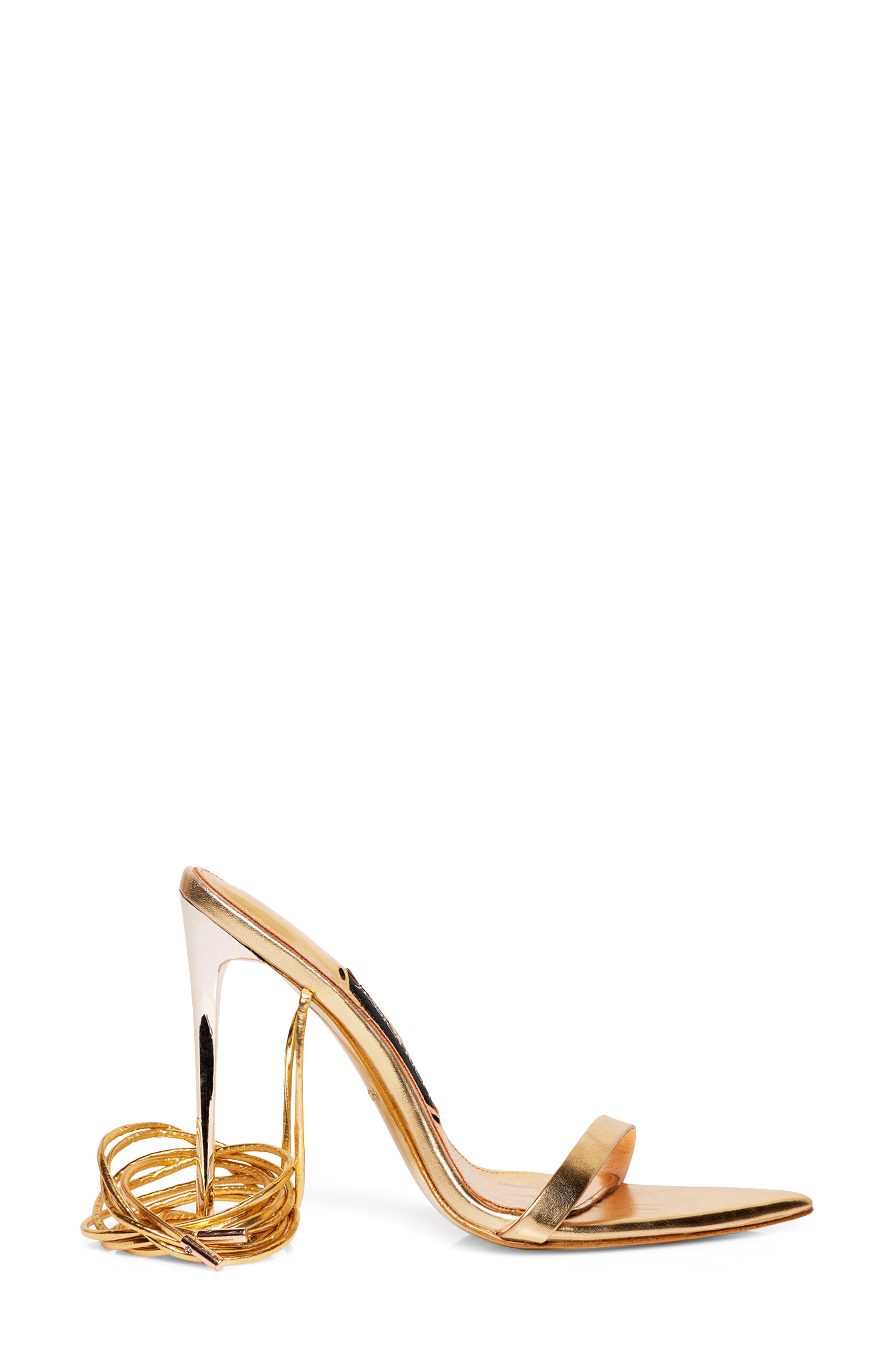 Ankle Strap Sandal, Alternate, color, GOLD
