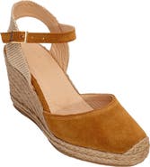 Forever & Always Shoes Sinta Suede Leather Platform Espadrille