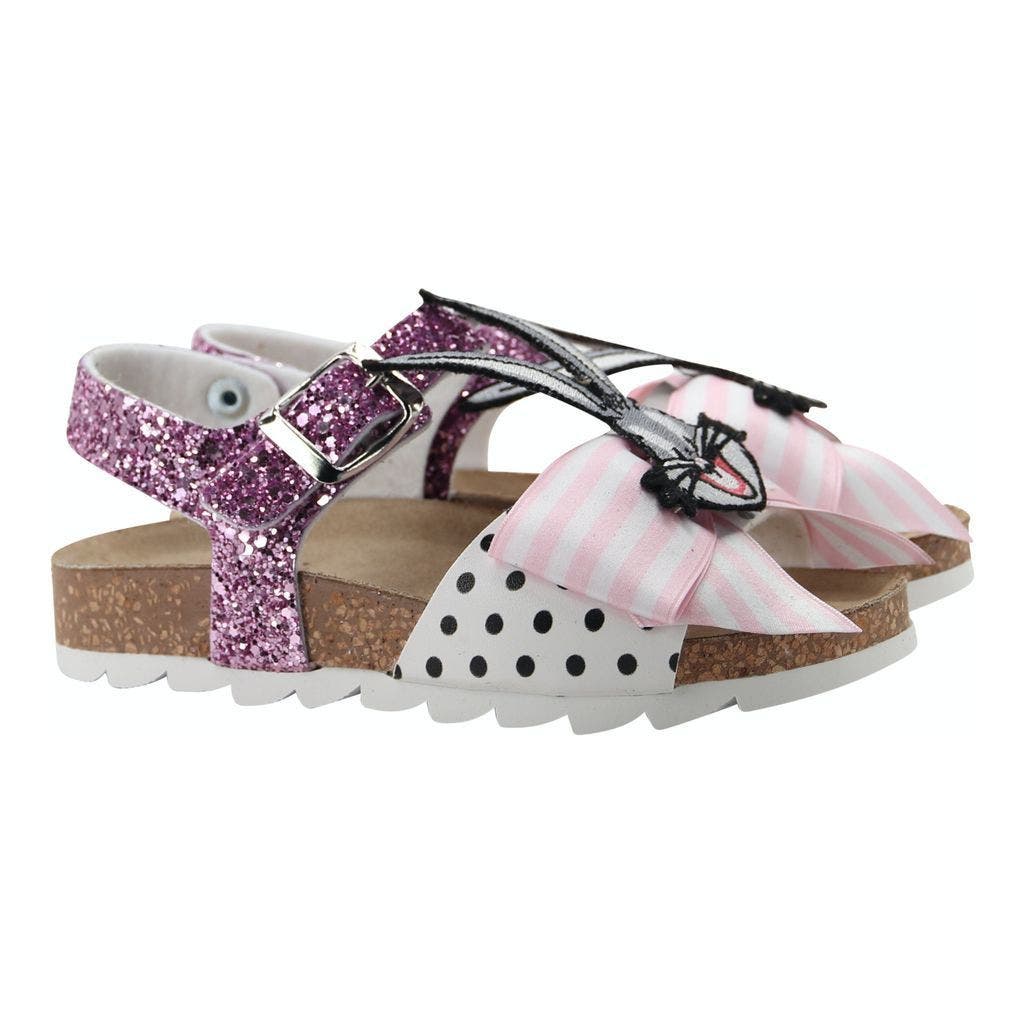 Master of Arts Glitter Bugs Sandals, Main, color, Pink